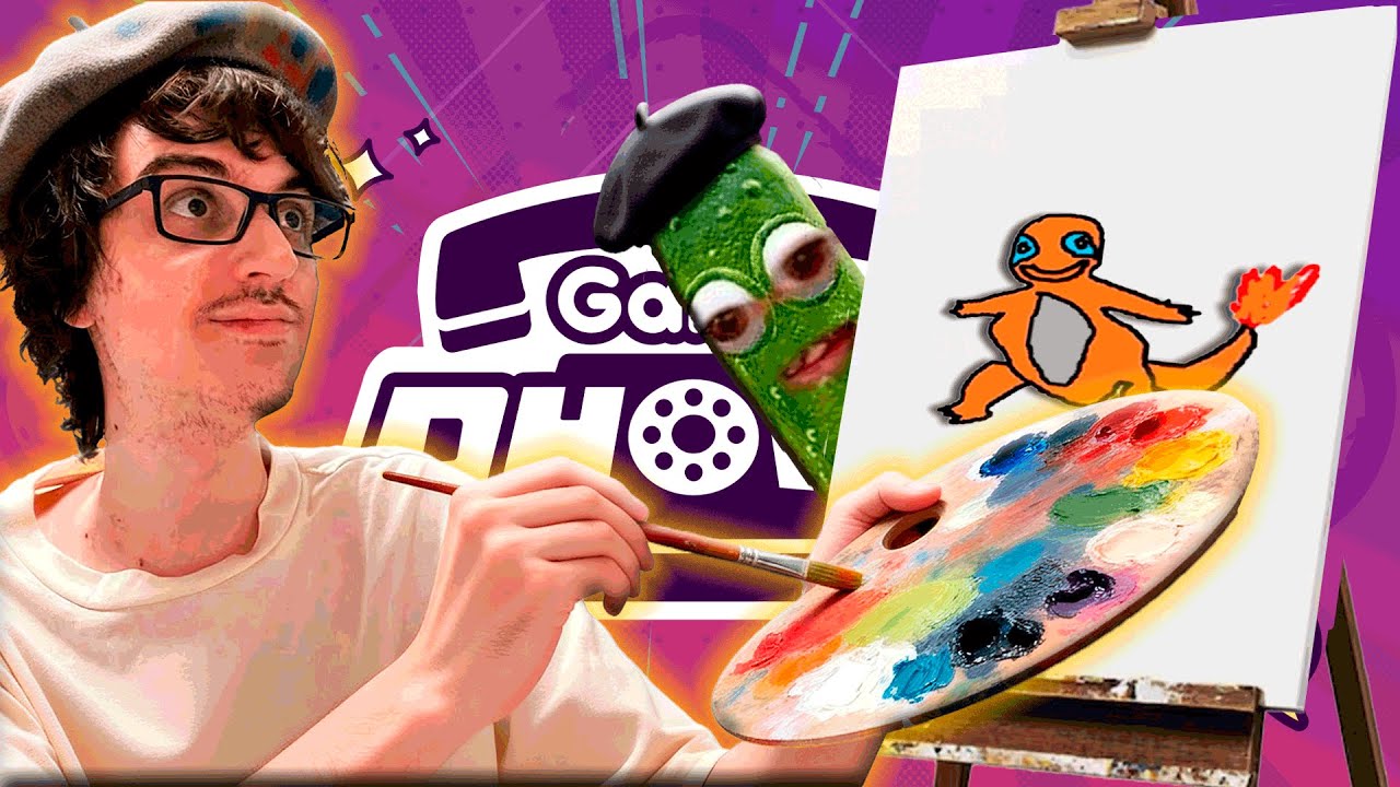 Os piores artistas do mundo - Gartic Phone com os amigos