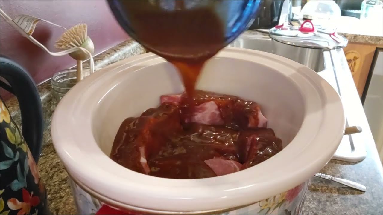 Spend The Day In The Kitchen WITH Me ~ Crockpot Ribs /W Loaded Baked Taters & Homemade Sausage Balls