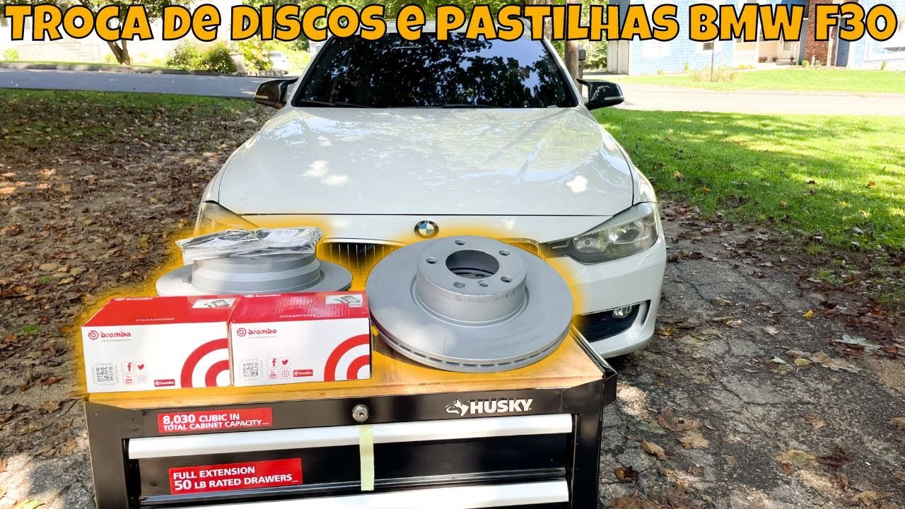 Troca de discos e pastilhas BMW F30 F31 320i 328i