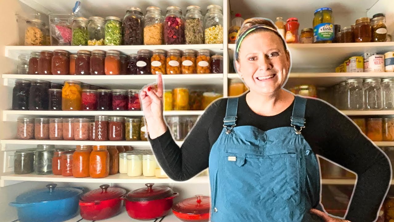 Updated & Organized! A Canner's Pantry Makeover for Homesteaders! #everybitcountschallenge update!