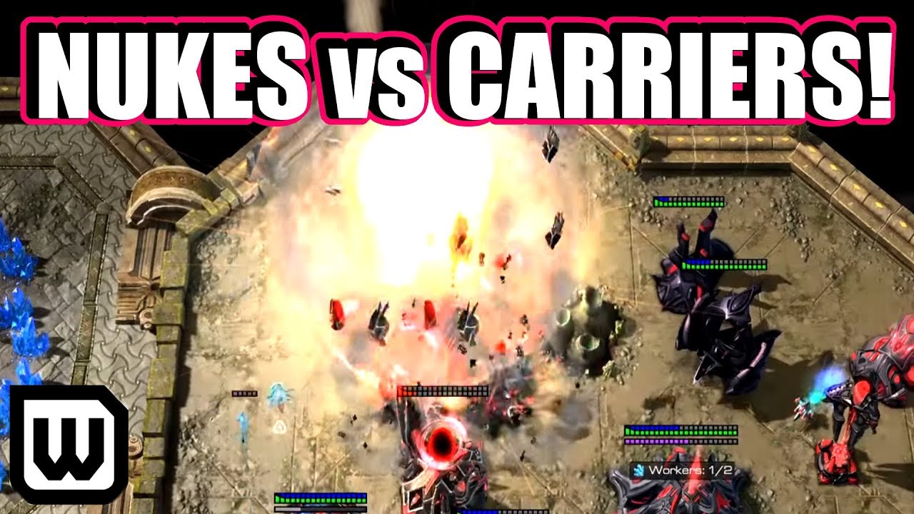 Starcraft 2: NUKES vs CARRIERS! (TY vs Parting)