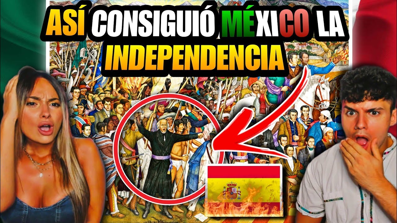 🇪🇸 ESPAÑOLES REACCIONAN a 32 CURIOSIDADES de LA INDEPENDENCIA de MÉXICO 🇲🇽😱 *quedan ASOMBRADOS*