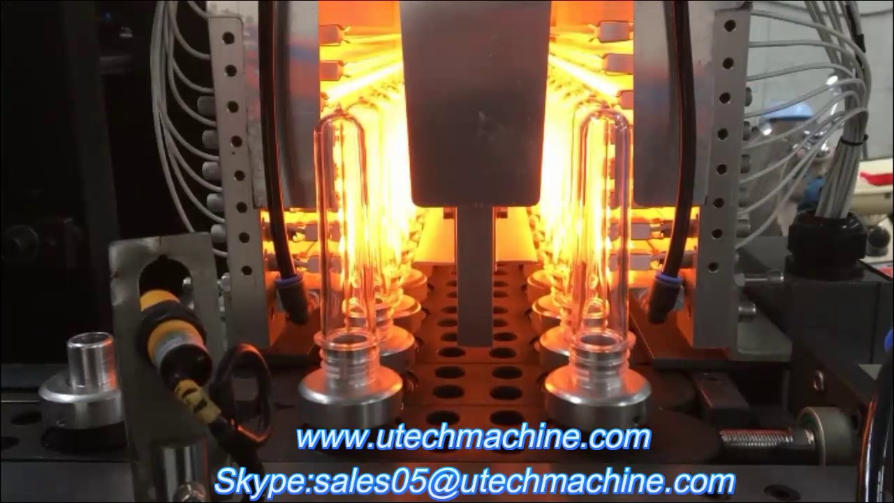 stretch blow moulding machine for pet bottle