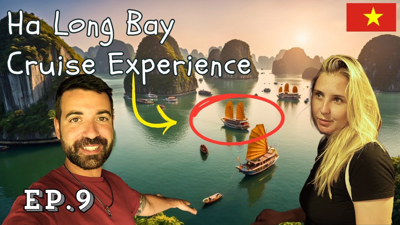 VIETNAM: One Of The BEST Experience Of The Trip - Ha Long Bay V'Spirit Cruise review (Ep.9)