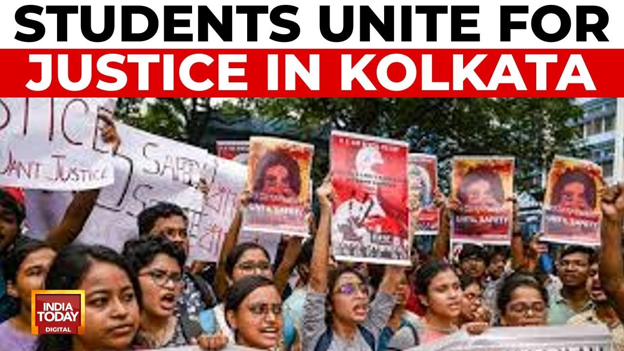 Kolkata Students Demand Justice For RG kar Hospital Incident | India Today