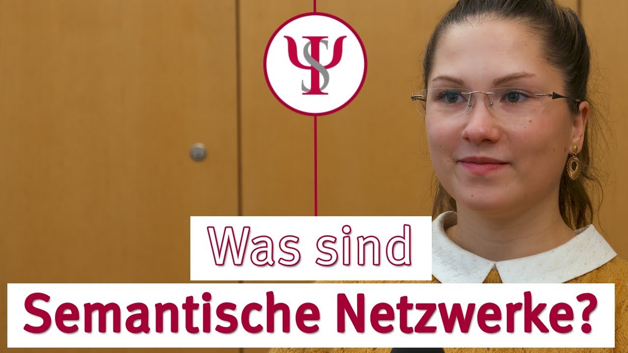 Was sind Semantische Netzwerke? | Psychologie mit Prof. Erb