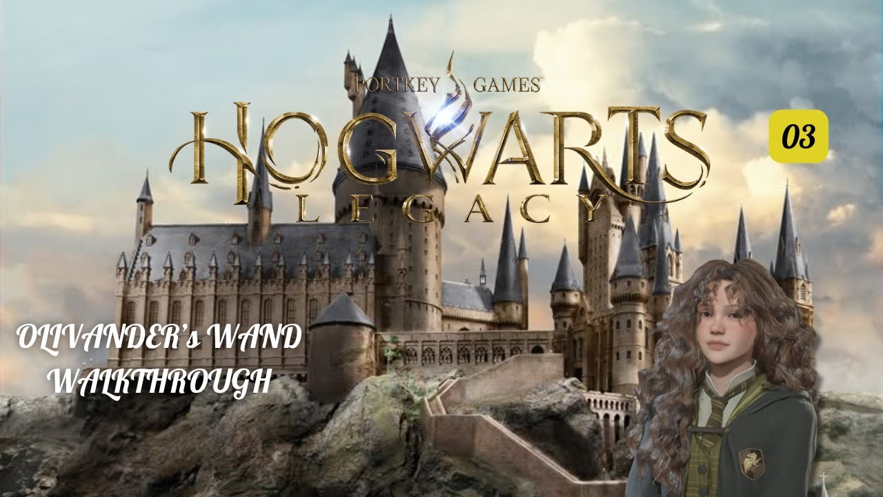 Hogwarts Legacy Gameplay Walkthrough Part 3🪄 Olivander's Wand|#HogwartsLegacy #epicgames #ps5