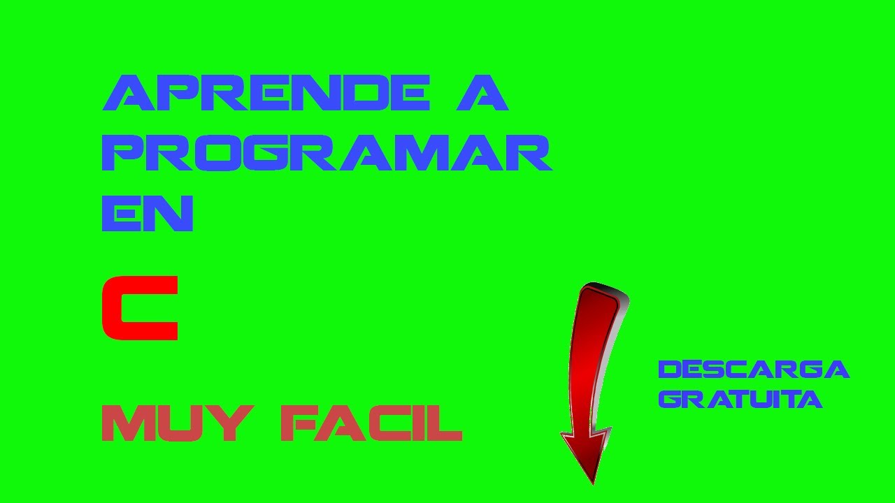 aprender a programar en C / programa gratuito
