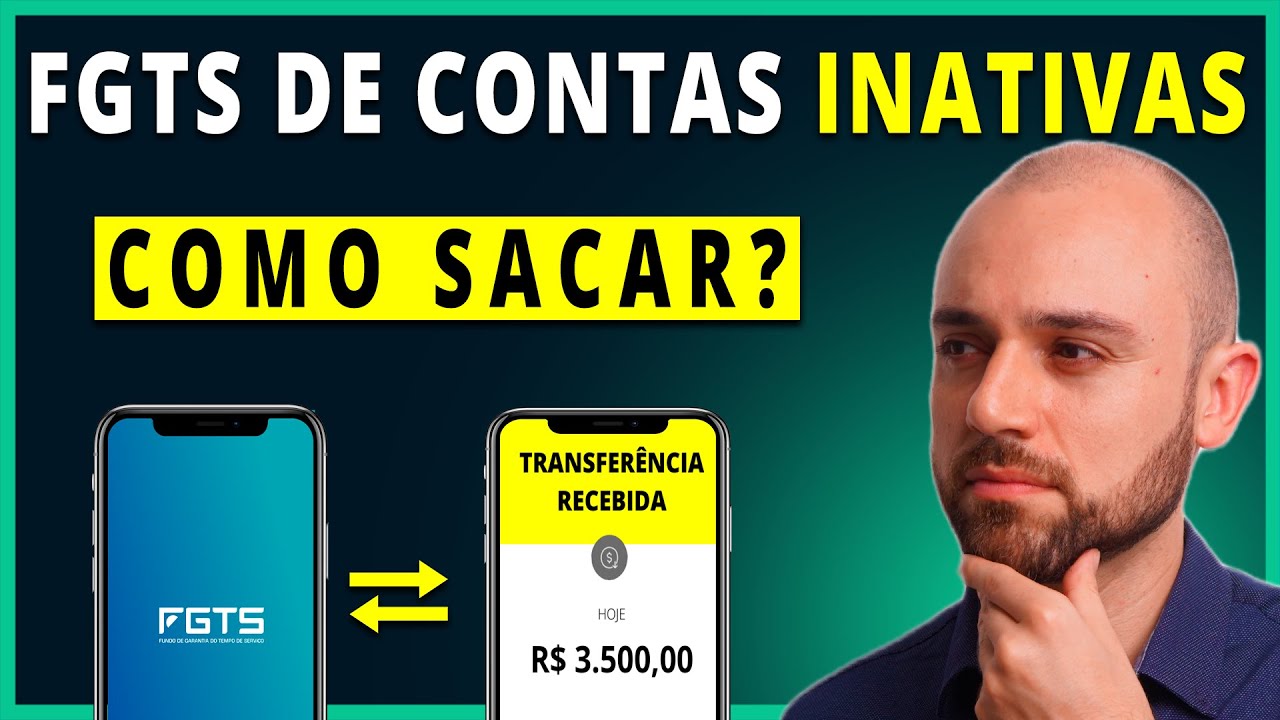 🤔Posso Sacar FGTS INATIVO? | Como Sacar Saldo de CONTAS INATIVAS do FGTS