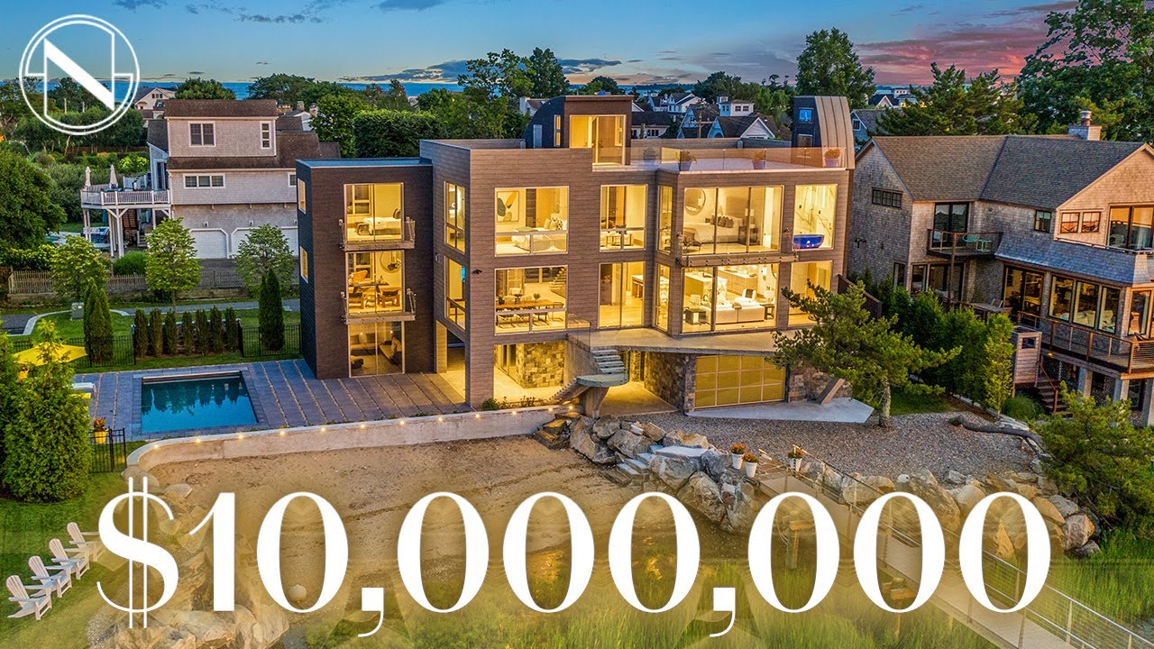 The Crown Jewel of Saugatuck Island: Contemporary New Construction Masterpiece