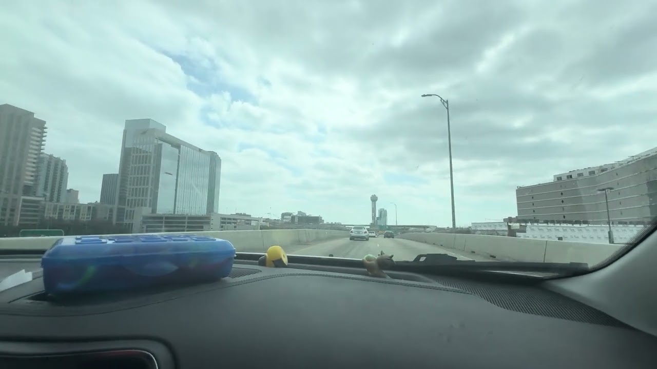 Dallas North Stemmons Freeway Oklahoma City Oklahoma to Dallas Texas 