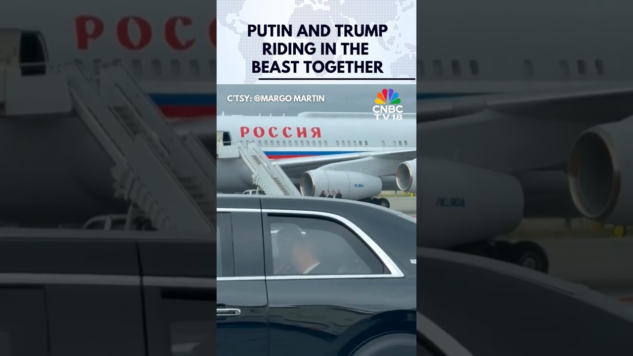 WATCH | Trump-Putin Meeting: Putin and Trump Ride Together in 'The Beast' | Alaska | Ukraine | N18G