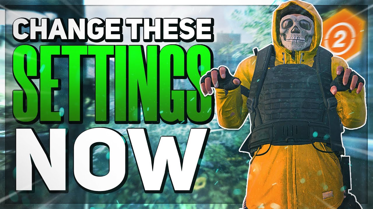 CHANGE THESE SETTINGS NOW! & Here's why! - The Division 2 Tips and Tricks
