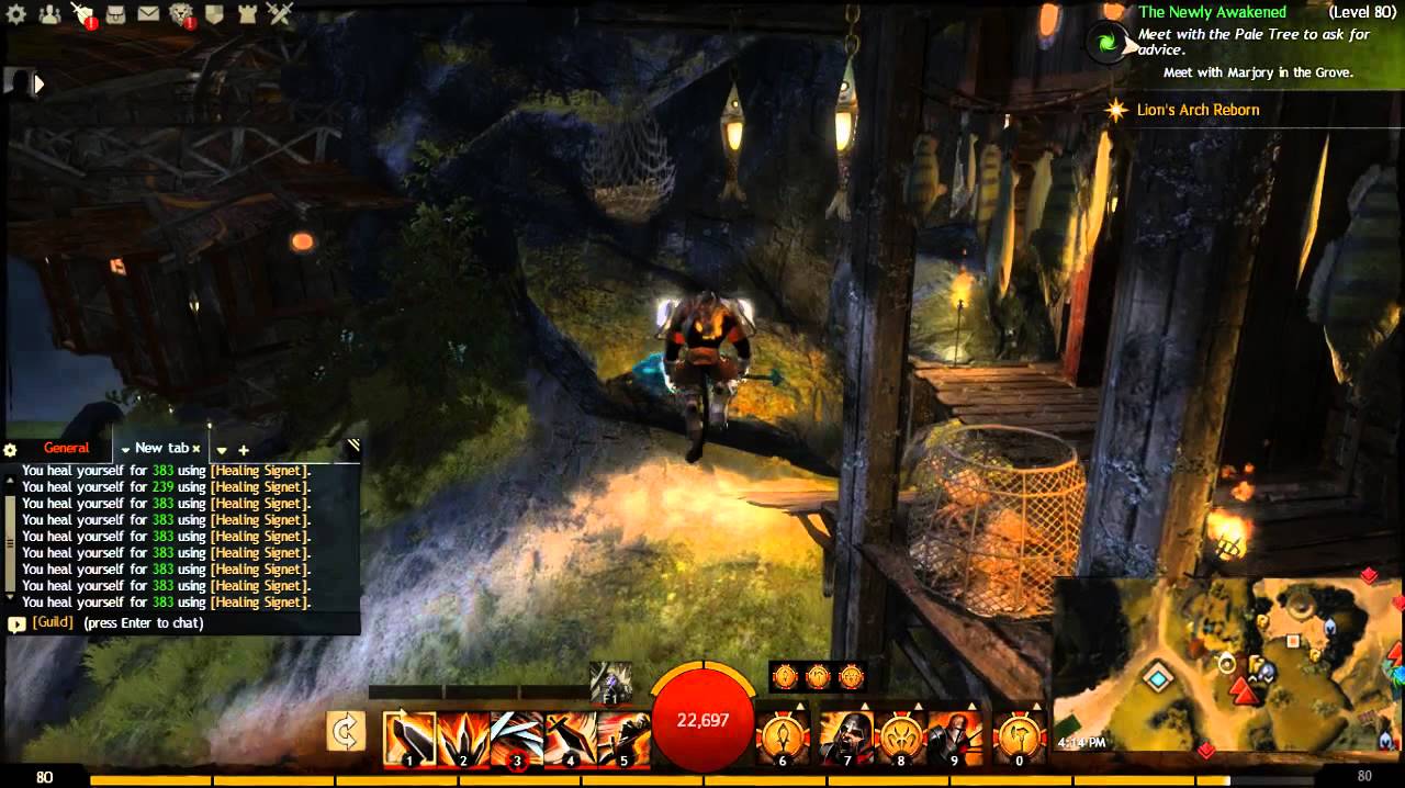 Guild Wars 2: Western Ward Vista in New Lion's Arch - Vista Spotter