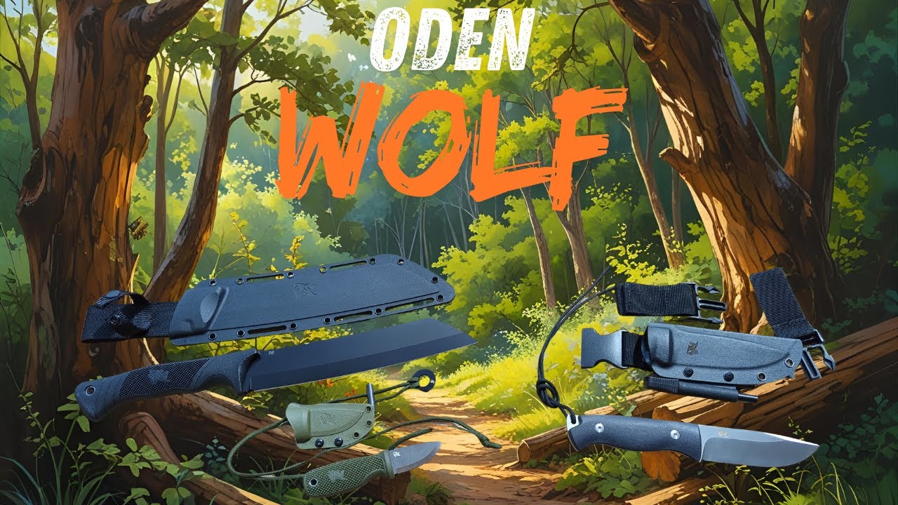 Présentation produits OdenWolf : Couteaux et machette ! Qualité au Rendez-Vous ! #tontonbushcraft