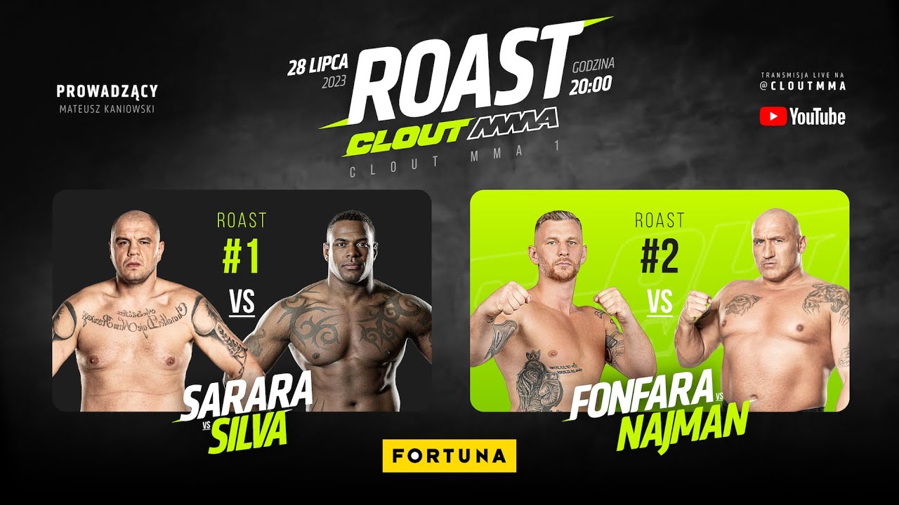 CLOUT MMA 1 Roast: Andrzej Fonfara vs Marcin Najman / Tomasz Sarara vs Jay Silva
