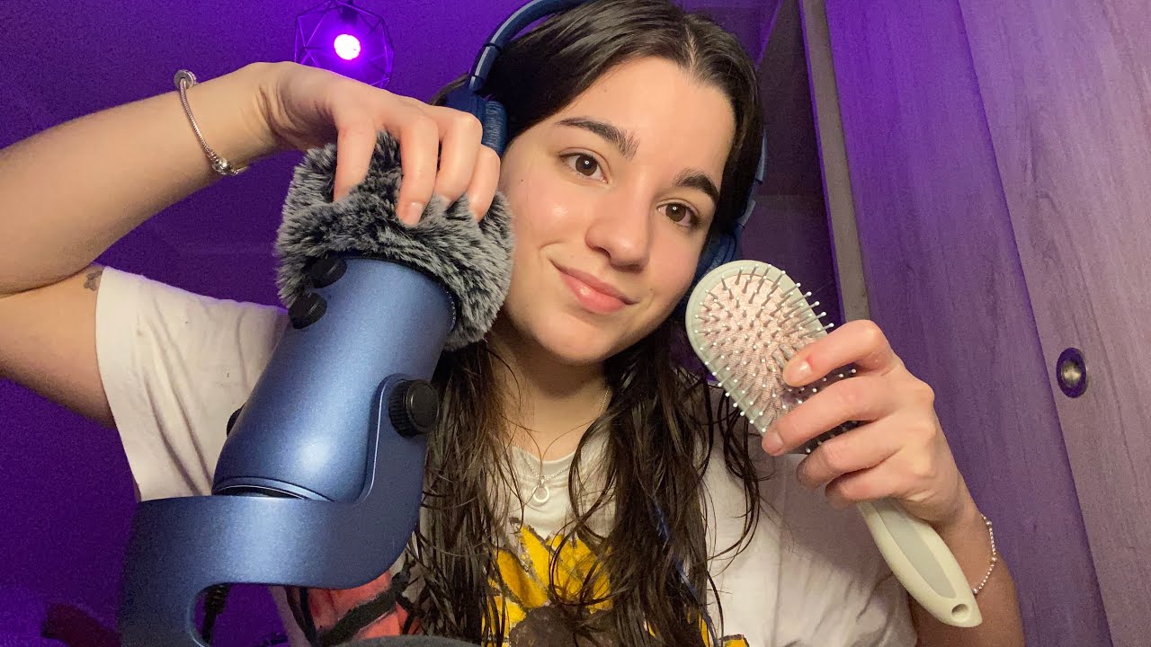 ASMR PIOJITO | MASAJE CRANEAL con distintos antipop 💓
