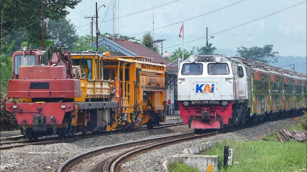 Antisipasi LONGSOR Susulan, ATLAS dan MTT Bersiaga Di Stasiun Sasaksaat.