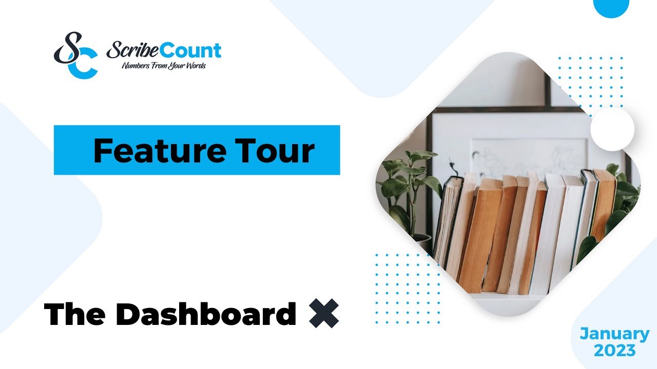 Feature Tour - The Dashboard