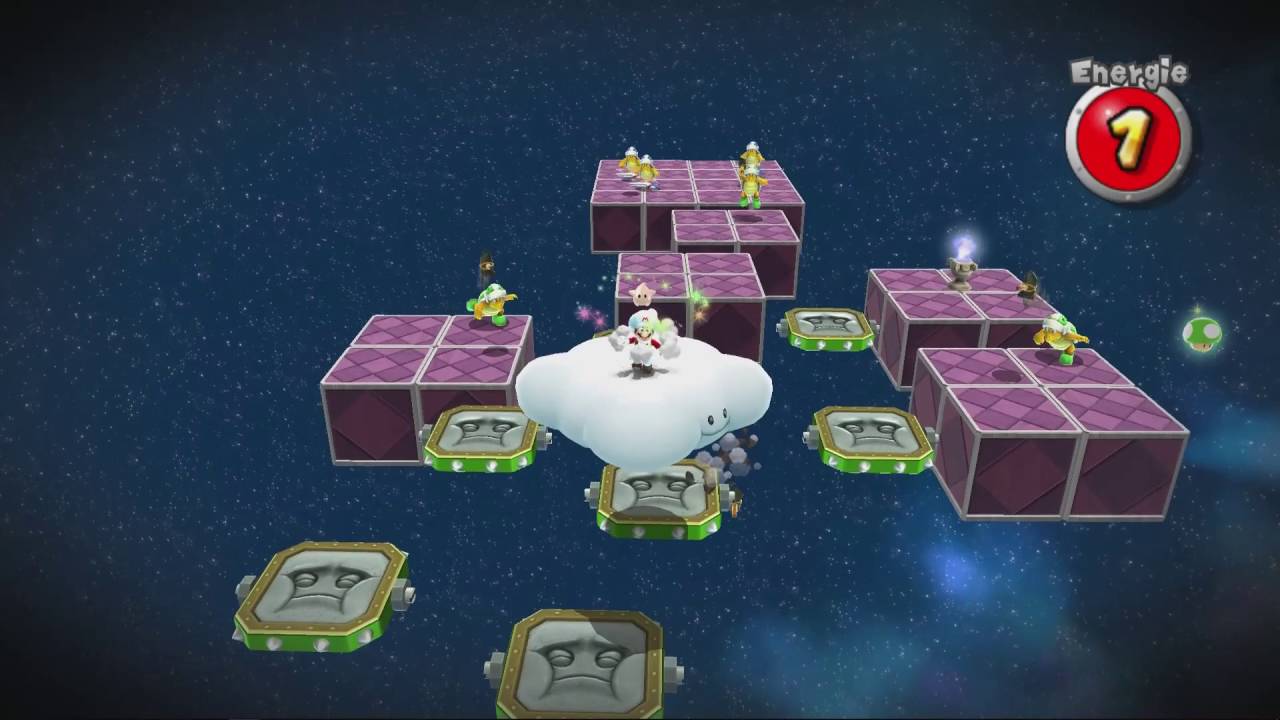 Super Mario Galaxy 2 - Monde S - Trophée des virtuoses : Le champion de l'univers (une seule chance)