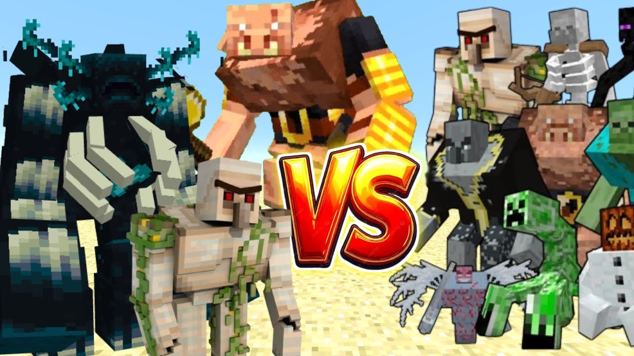 Who Is the Strongest Mob in Minecraft? 😈🔥⚔️ #minecraft 