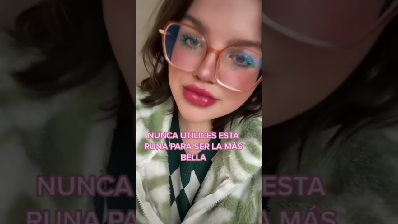 &iexcl;NUNCA USES ESTA RUNA PARA SER LA M&Aacute;S BELLA! O nadie se te podr&aacute; comparar 😍💖 #bruja #runas #magia