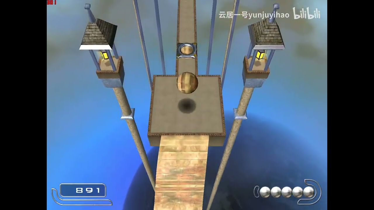 Ballance - Level 6 Bounce Mod Speedrun in 0:56.5 by yunjuyihao