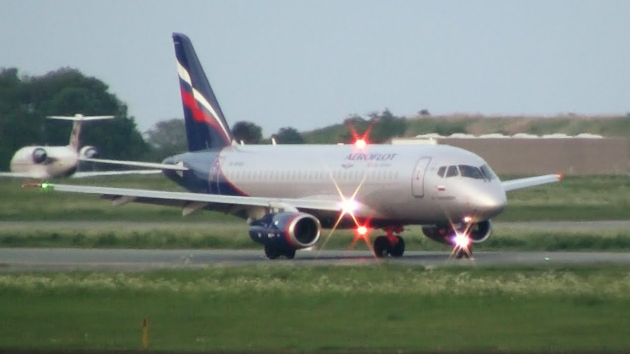 Sukhoi SuperJet-100 and Cargo Flights at Copenhagen Airport