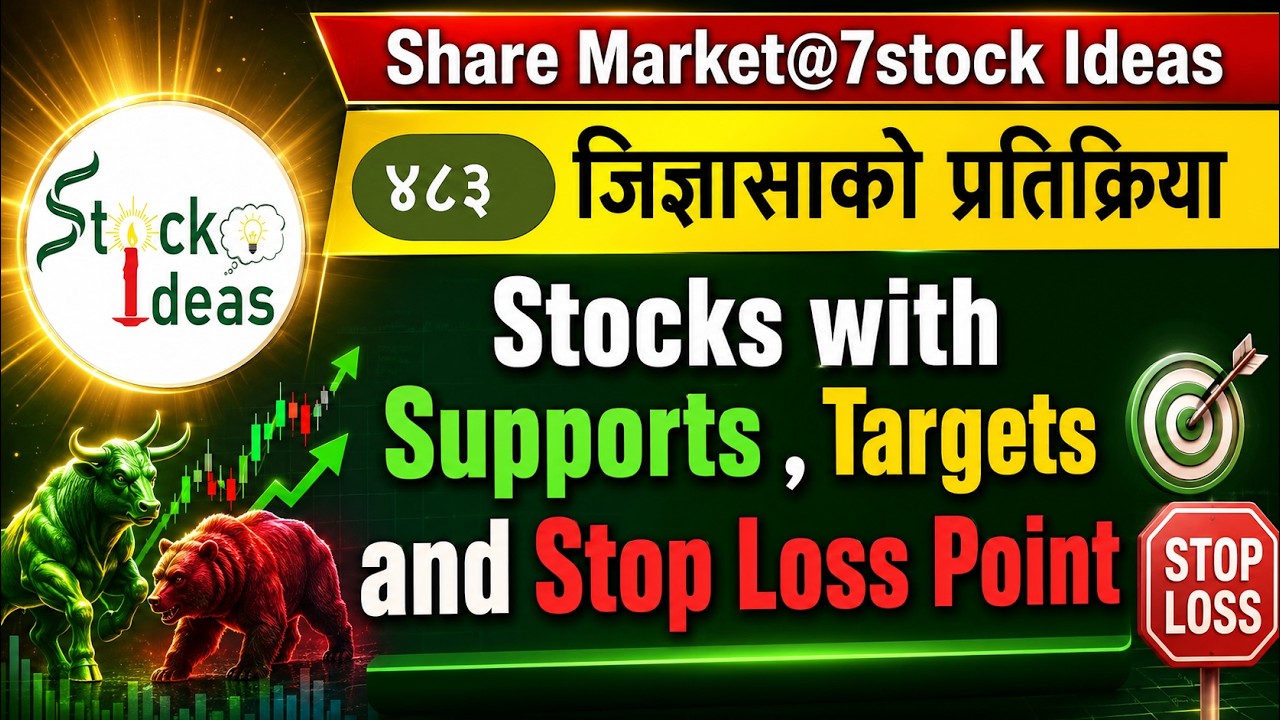 जिज्ञासा-प्रतिक्रिया ४८३/share Market।NEPSE।share market news।question answer।stock ideas।stockideas