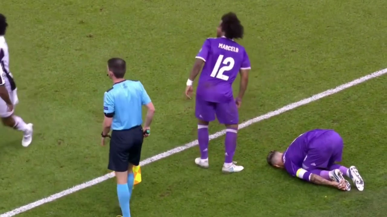 Ramos Tackle on Cuadrado | 4k Free Clip