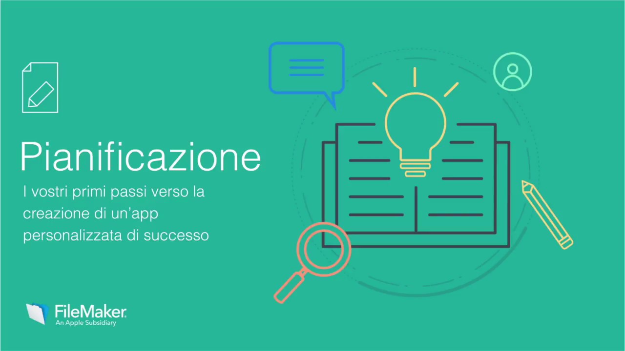 Pianificazione di app personalizzate