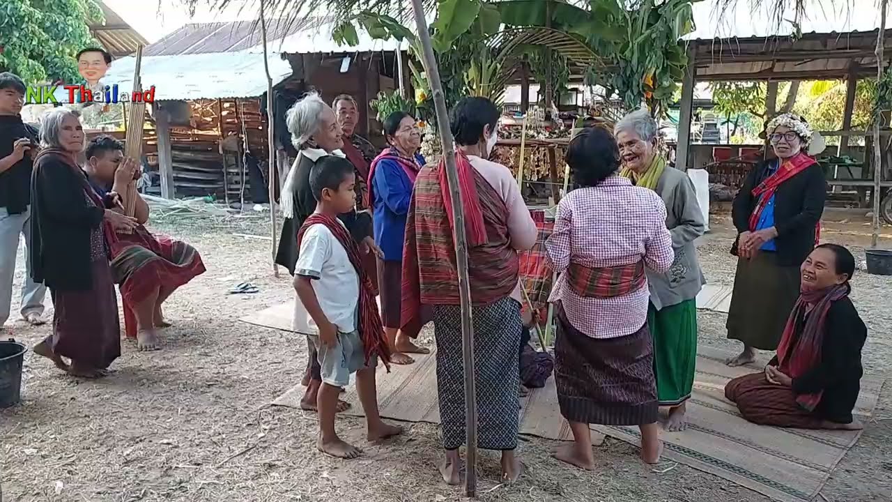 รำผีฟ้า บ้านโนนสาย อุทุมพรพิสัย จ.ศรีสะเกษ