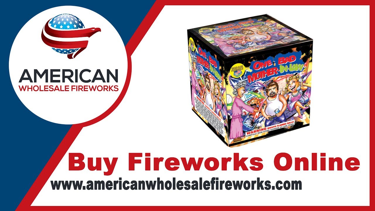 One Bad Mother in Law Firework - World Class ... Available at American Wholesale Fireworks!