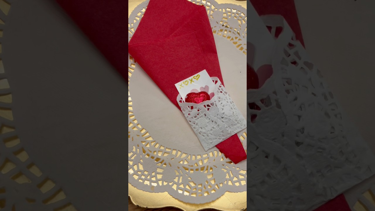 DIY Valentine’s Day Place Setting 