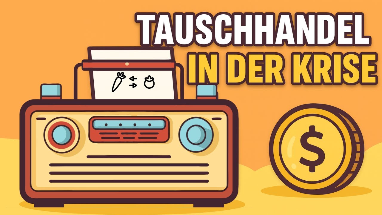 Tauschhandel in der Krise: Sicher wirtschaften, wenn das Geld an Wert verliert