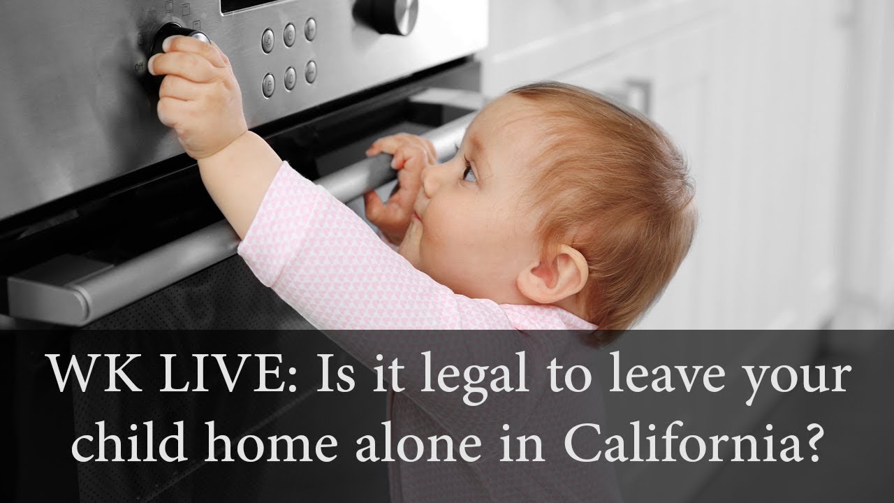 Is It a Crime to Leave Your Child Home Alone?