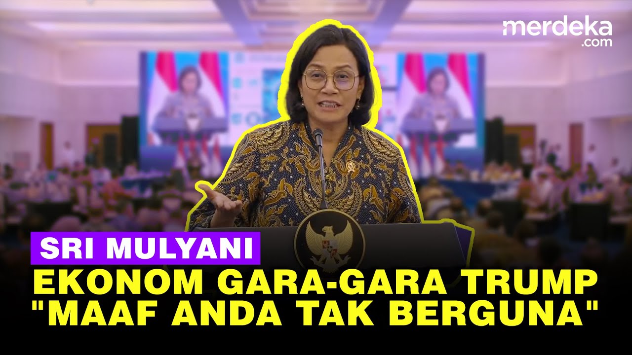 Pengakuan Sri Mulyani Depan Ekonom Soal Perang Trump, Seruangan Tertawa: Maaf Jadi Tak Berguna
