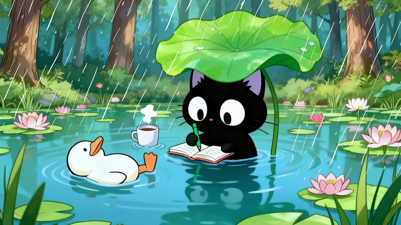 Be yourself. No one can say you're doing it wrong. 📚 Cozy Rain Lo-fi Jazz for Study, Focus