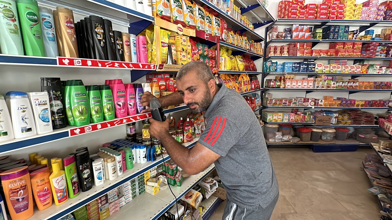 My first Asmr in super store
