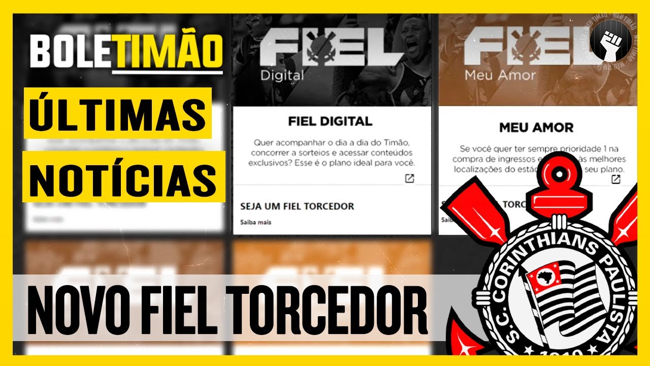 Confira os DETALHES dos NOVOS PLANOS do FIEL TORCEDOR
