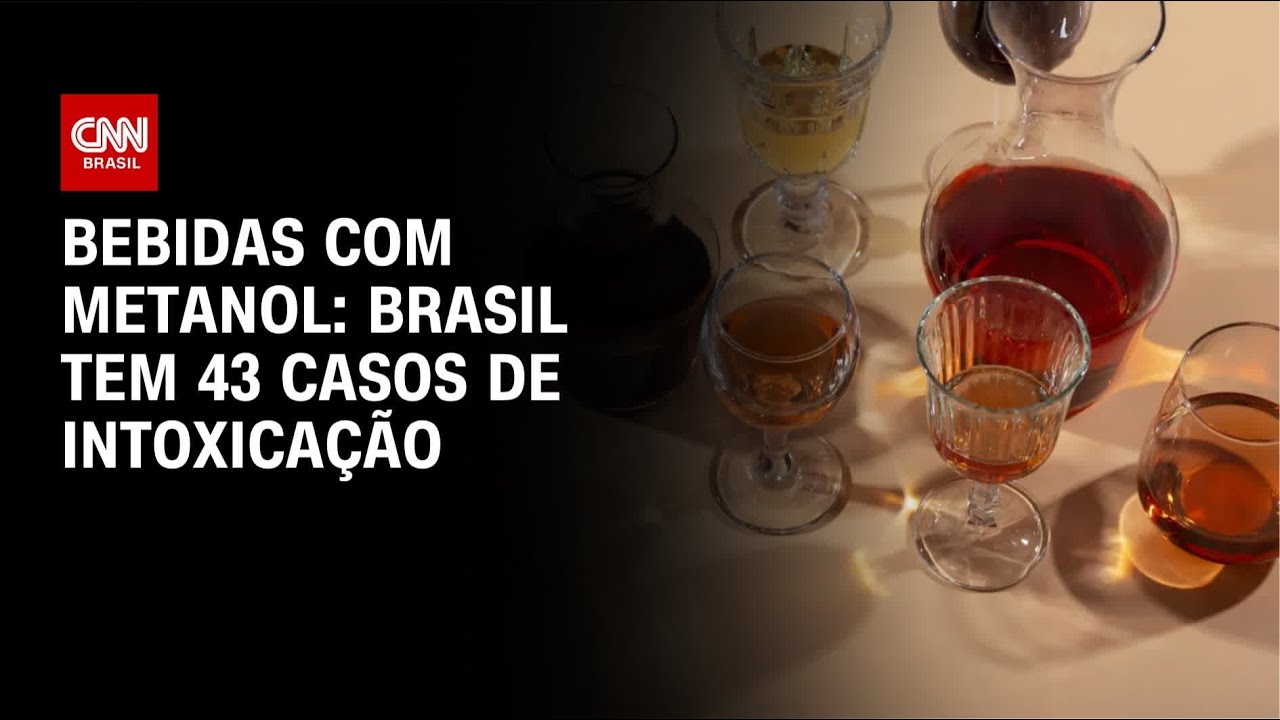 Bebida com metanol: Brasil tem 43 casos e Sa&uacute;de cria sala de monitora&ccedil;&atilde;o | CNN NOVO DIA