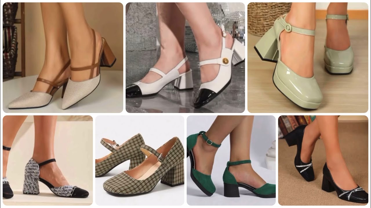 Mira esta Colección de ZAPATOS Comodos con tacon cuadrado #mujer #moda2026