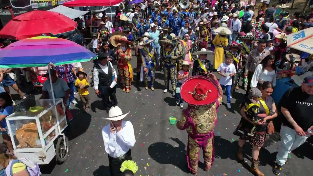 Carnaval de Santiago Acahualtepec 2025 Dron 2