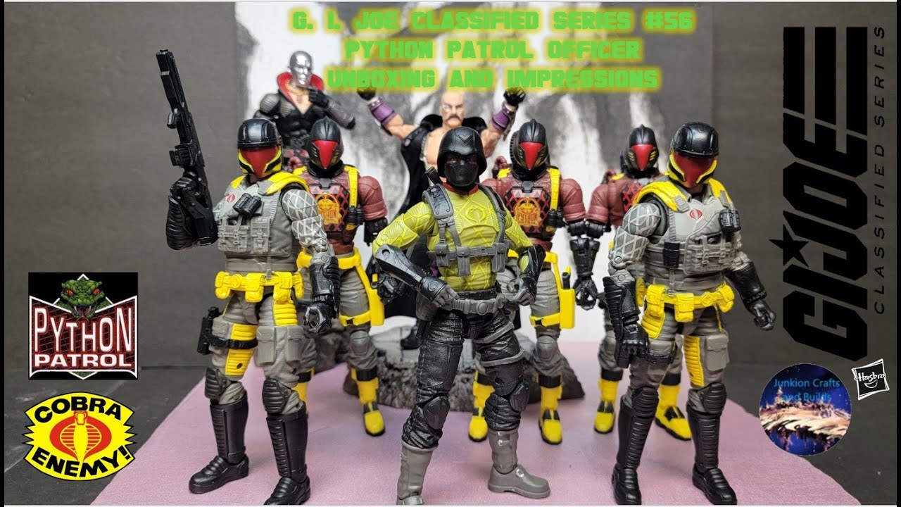 G.I. Joe Classified Python Patrol Officer  #56 Impressions