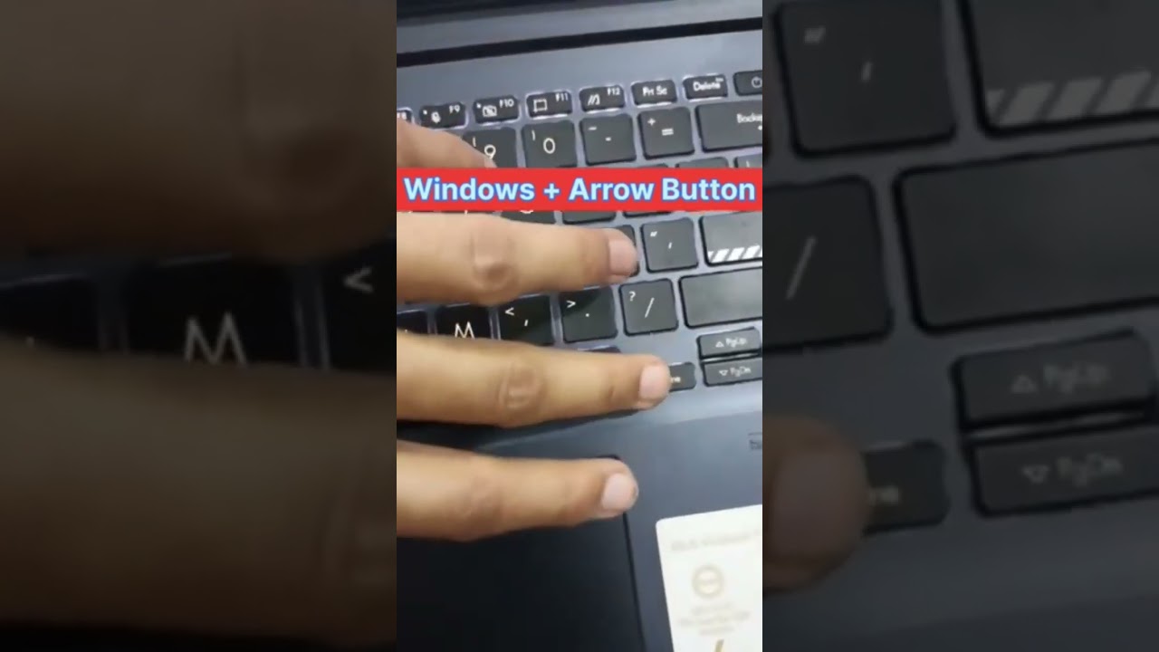 How to split pc/laptop screen #shorts