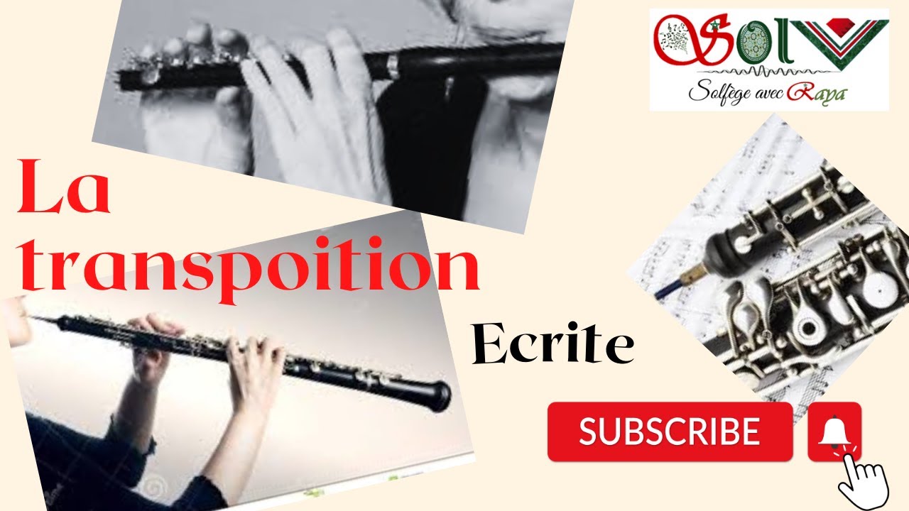 #Cours_de_théorie N° 7 : La transposition écrite - Exercice N°1