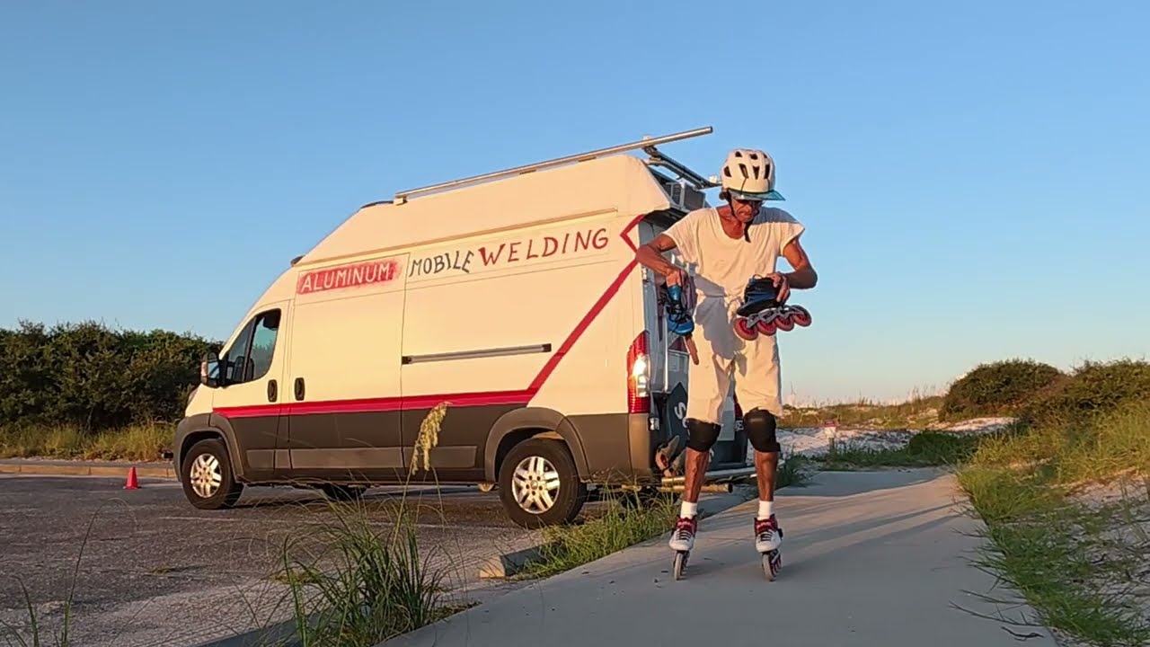 Roller-skating music for A Daughter in St Andrews park