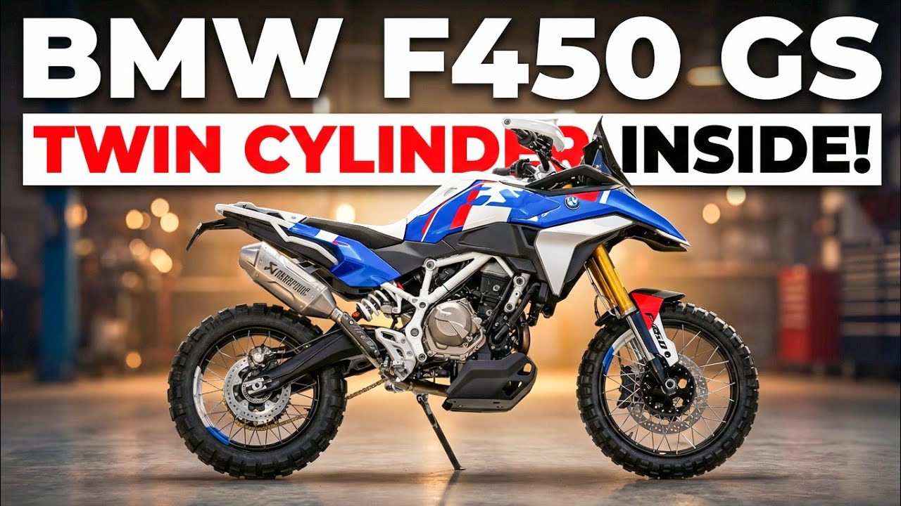 Объявлена ​​официальная дата начала поставок BMW F450 GS 2026 года! Давайте узнаем о его характер...