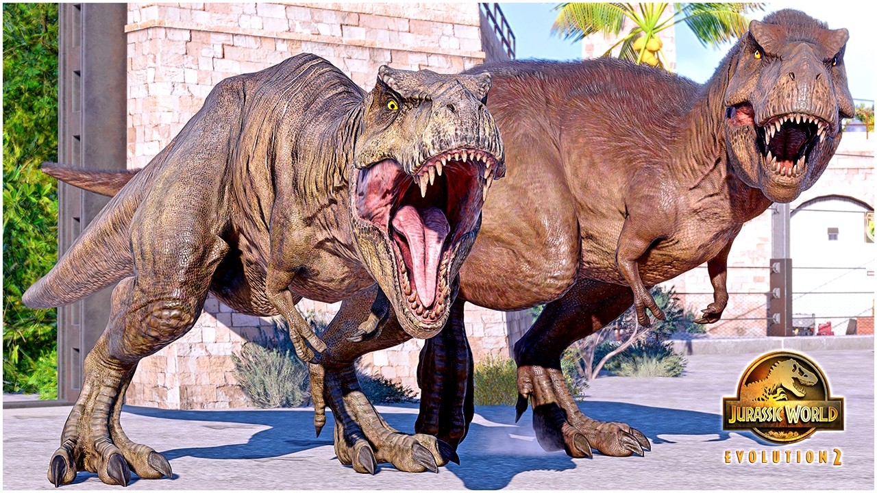 Rexy All Perfect Animations & Interactions 🦖 Jurassic World Evolution 2, T-REX 2022 in Dominion DLC