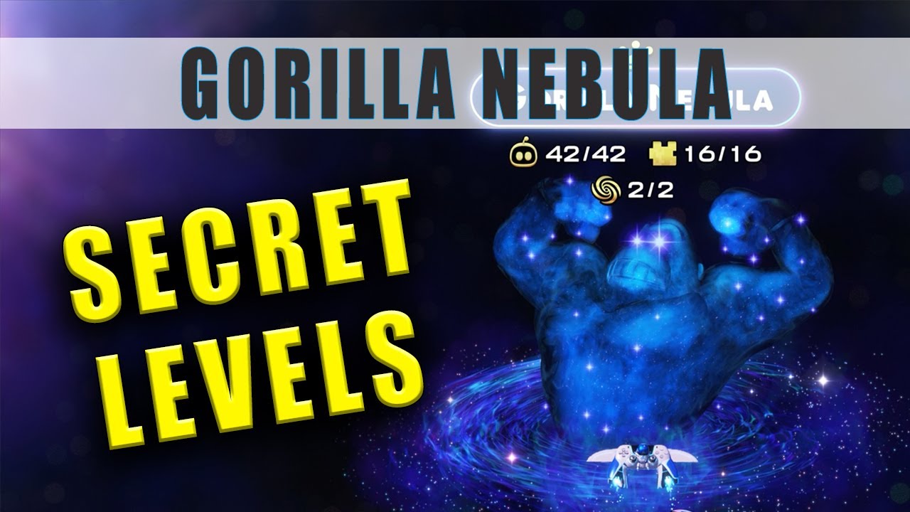 Gorilla Nebula Secret Hidden Bots - Astro Bot Apes Bot location guide Gorilla Nebula
